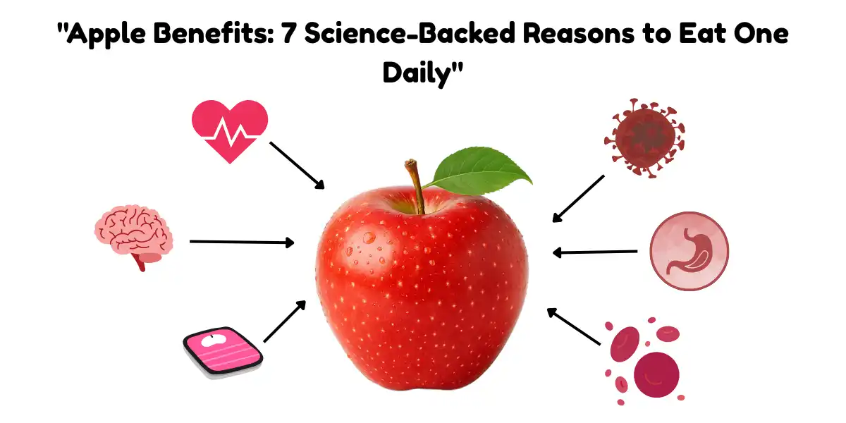 Apple Benefits : 7 Science - Backed Reasons to Eat One Daily